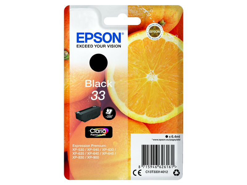 Epson T3331 Tintapatron, fekete