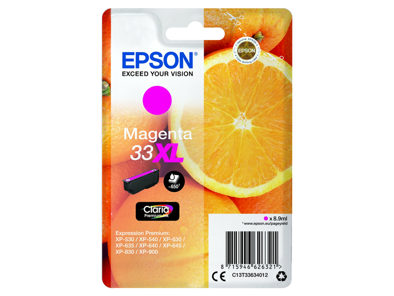 Epson T3363 Tintapatron, magenta