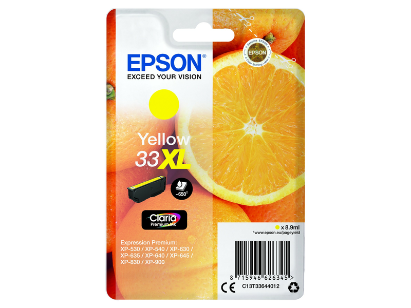 Epson T3364 Tintapatron, sárga