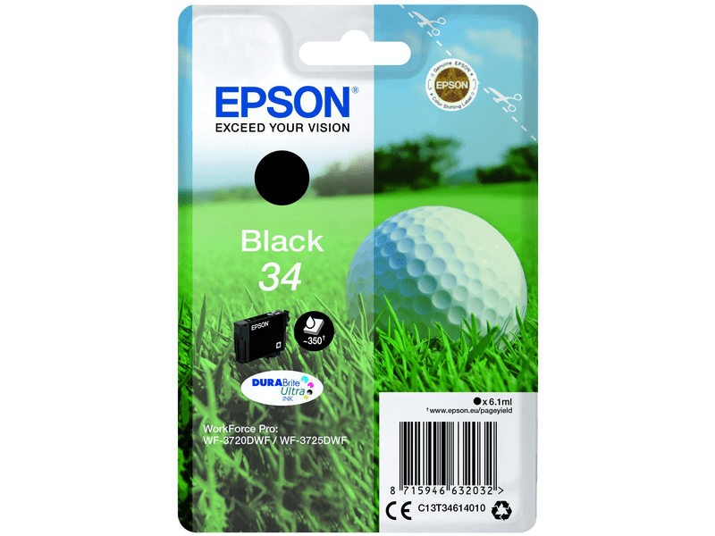 Epson T3461 Tintapatron, fekete