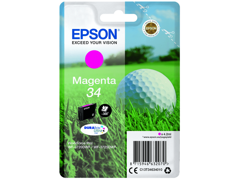 Epson T3463 Tintapatron, magenta