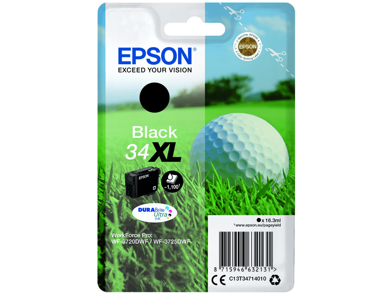 Epson T3471 Tintapatron, fekete