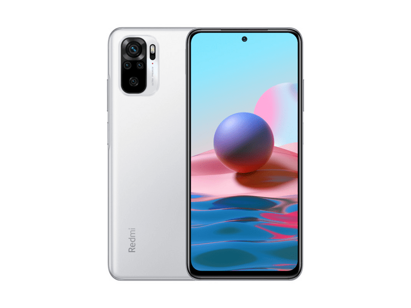 Xiaomi Redmi Note 10 4+128GB Dual SIM Okostelefon, Fehér