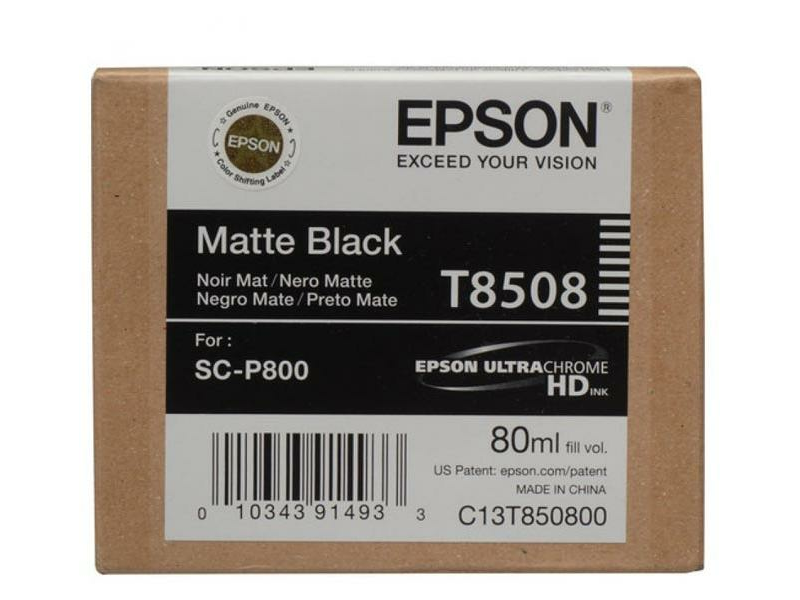 Epson T8508 Tintapatron, Matt Fekete