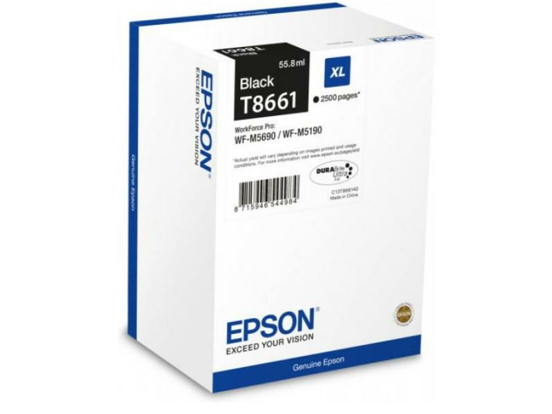 Epson T8661 Tintapatron, Fekete