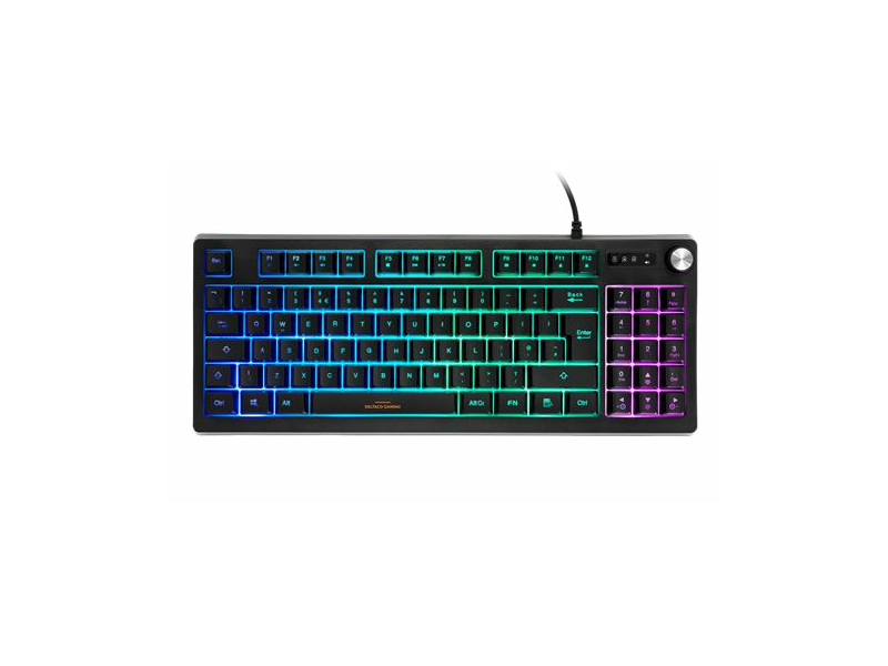 Deltaco GAM-110 RGB Gamer billentyűzet, fekete