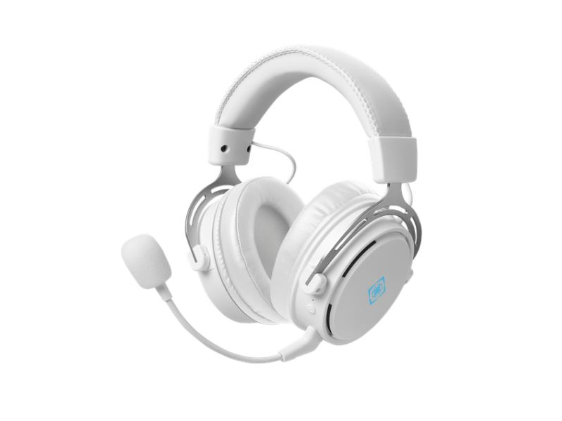 Deltaco GAM-109-W Vezeték nélküli Gamer Headset, fehér