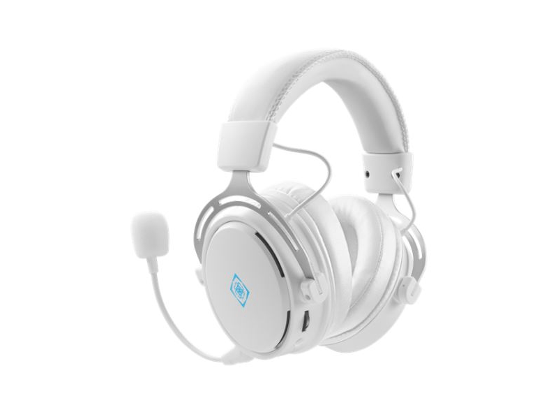 Deltaco GAM-109-W Vezeték nélküli Gamer Headset, fehér