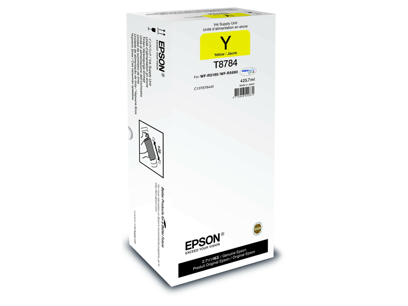 Epson T8784 Tintapatron, Sárga