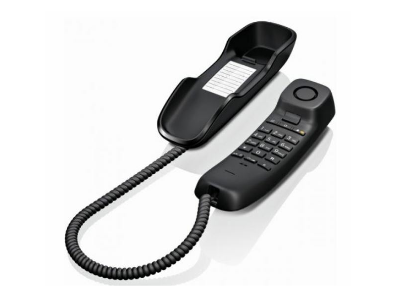 Gigaset DA210 vezetékes telefon, fekete