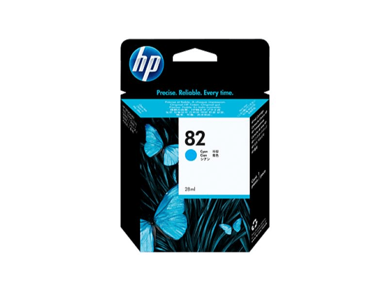HP 82 ciánkék eredeti tintapatron (C4911A)