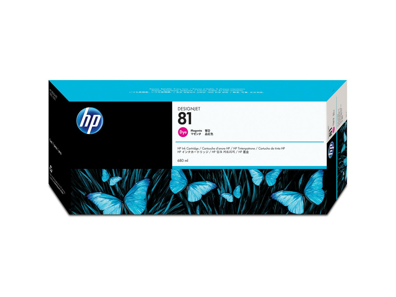 HP 81 magenta eredeti tintapatron (C4932A)