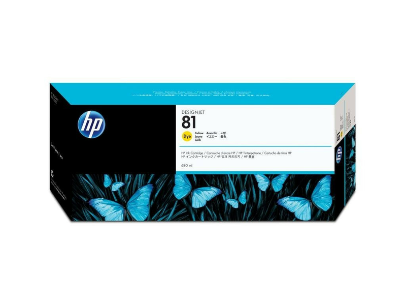 HP C4933A Nyomtató tintapatron, sárga