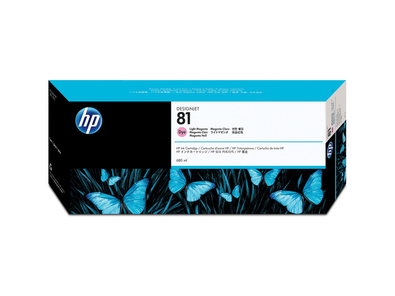 HP 81 világos magenta eredeti tintapatron (C4935A)