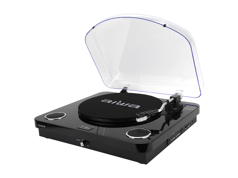 Aiwa GBTUR-120BK gramofon, crni