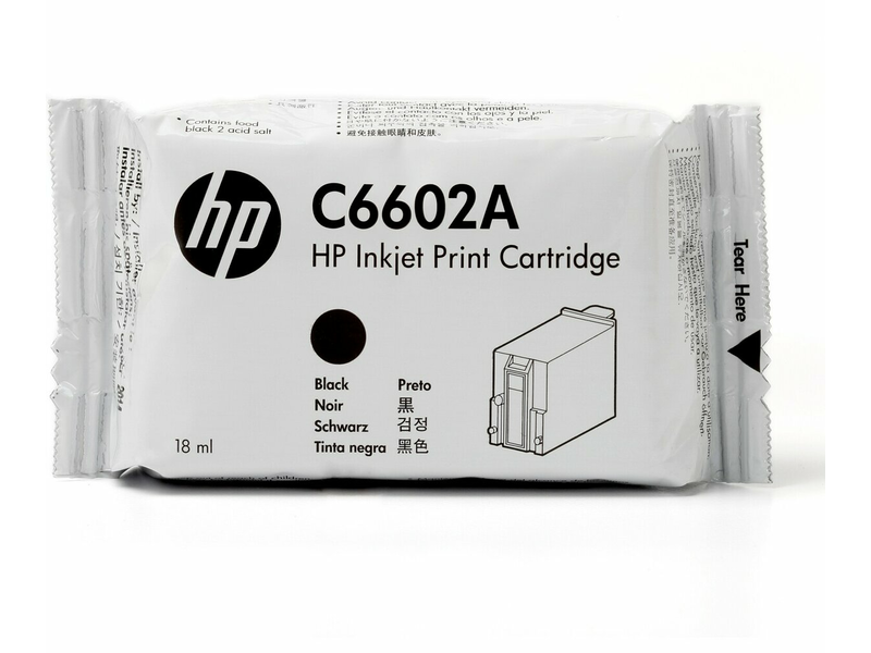 HP C6602A Nyomtató tintapatron, fekete