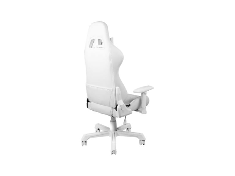 Deltaco GAM-080-W RGB-s Gamer szék, fehér