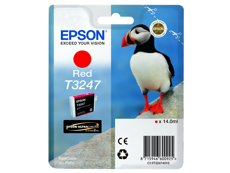 Epson T3247 Tintapatron, Piros