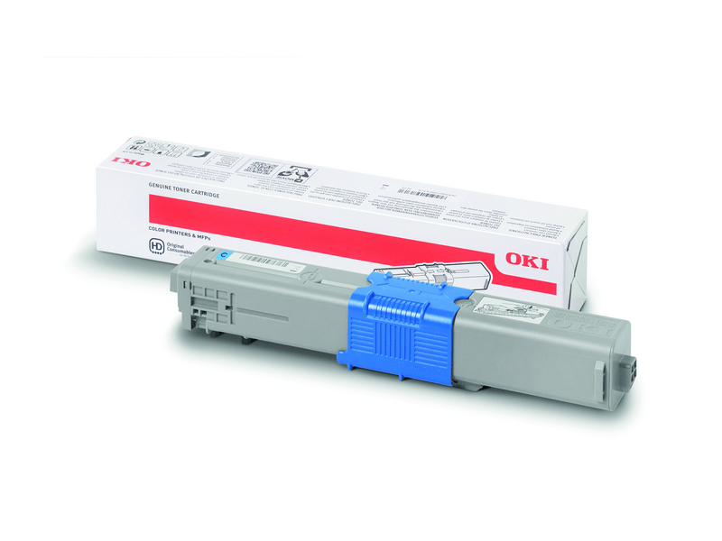 OKI 44973535 Toner, ciánkék