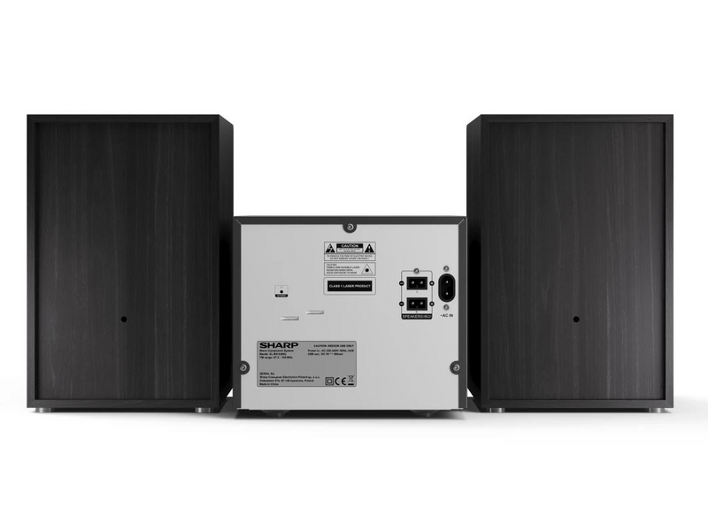 Sharp XL-B512BK Mikro Hifi, fekete