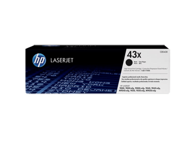 HP 43x fekete eredeti toner (C8543X)