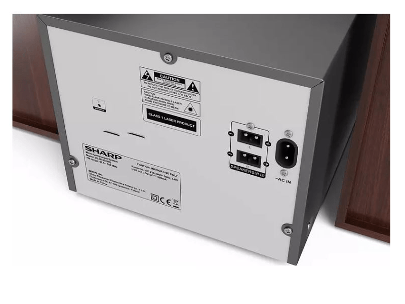 Sharp XL-B512BR Mikro Hifi, barna