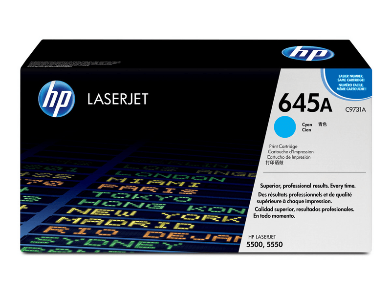 HP 645a ciánkék eredeti toner (C9731A)