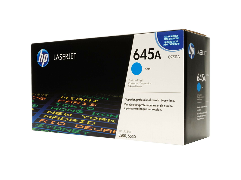 HP 645a ciánkék eredeti toner (C9731A)