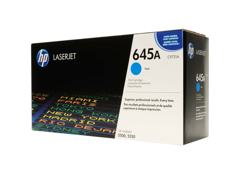 HP C9731A Nyomtató toner, cián