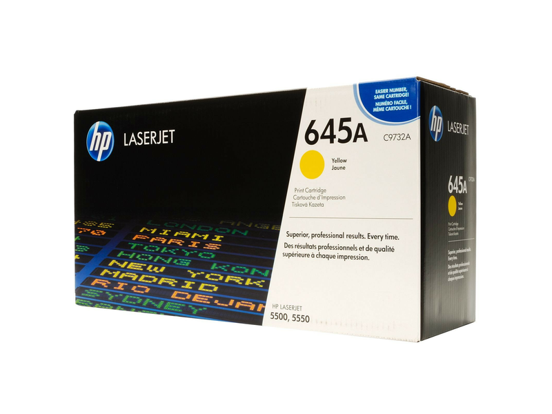 HP 645a sárga eredeti toner (C9732A)