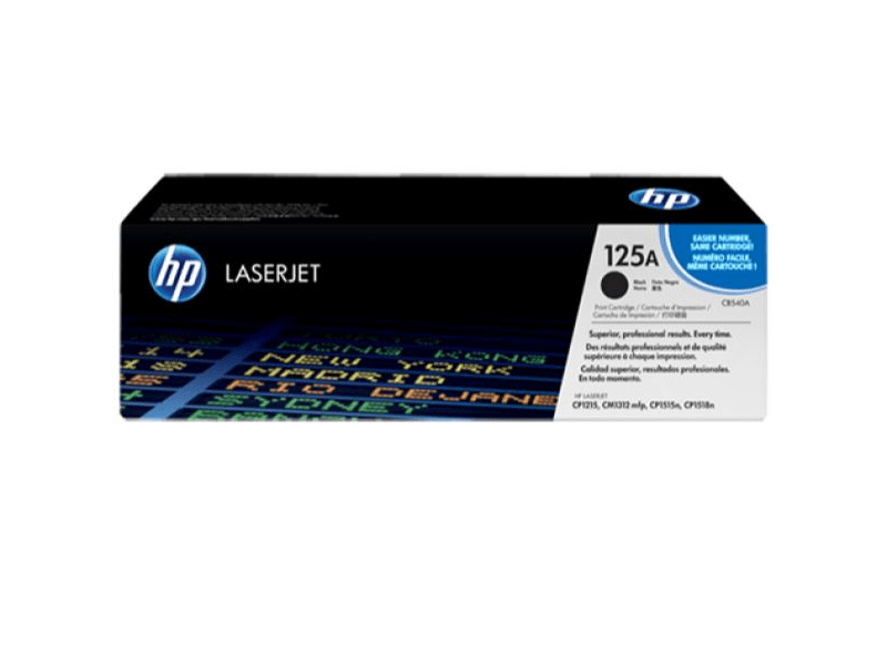HP 125a fekete eredeti toner (CB540A)
