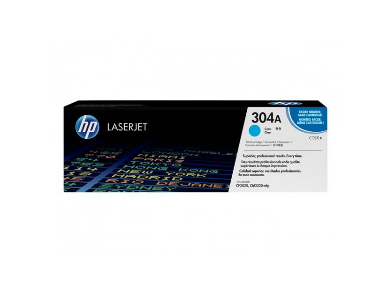 HP CC531A Nyomtató toner, cián