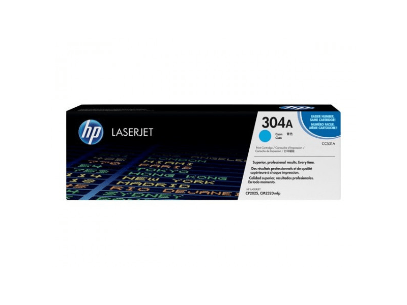HP 304a ciánkék eredeti toner (CC531A)