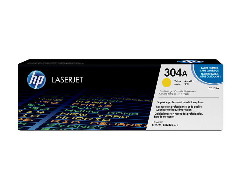 HP 304a sárga eredeti toner (CC532A)