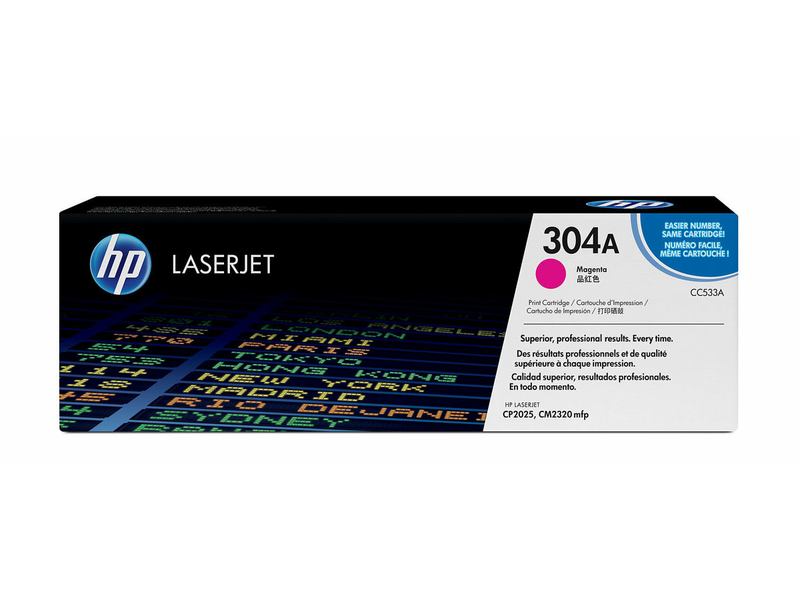 HP CC533A Nyomtató toner, magenta