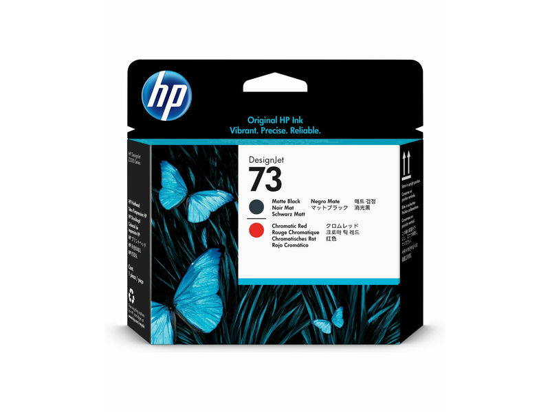 HP CD949A Nyomtatófej, fekete-piros