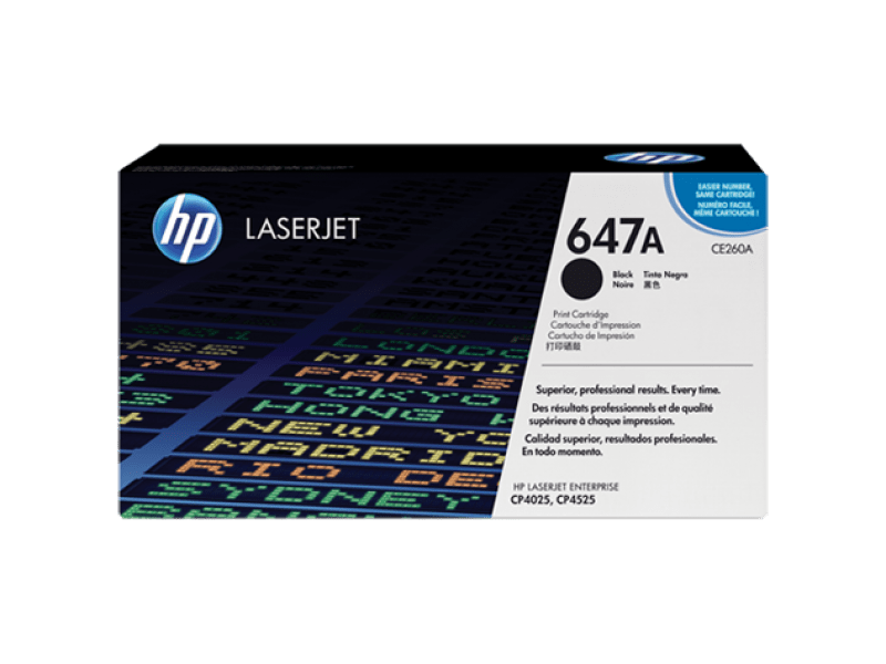 HP 647a fekete eredeti toner (CE260A)