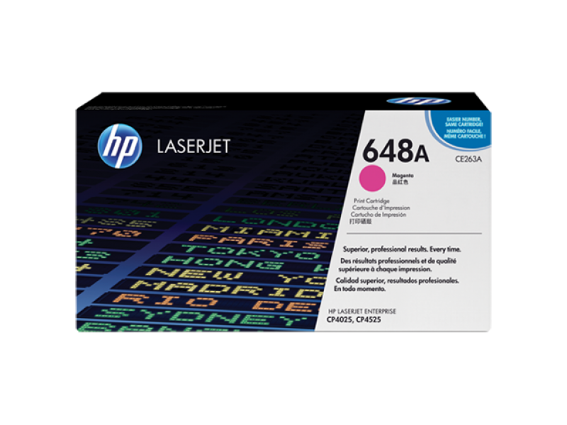 HP 648a magenta eredeti toner (CE263A)