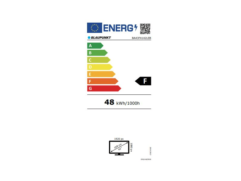 Blaupunkt BA43F4142LEB 43