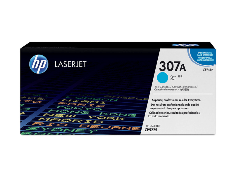 HP CE741A Nyomtató toner, ciánkék
