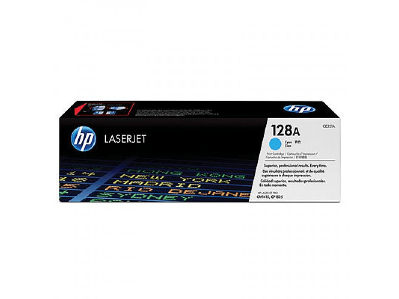 HP 128a ciánkék eredeti toner (CE321A)