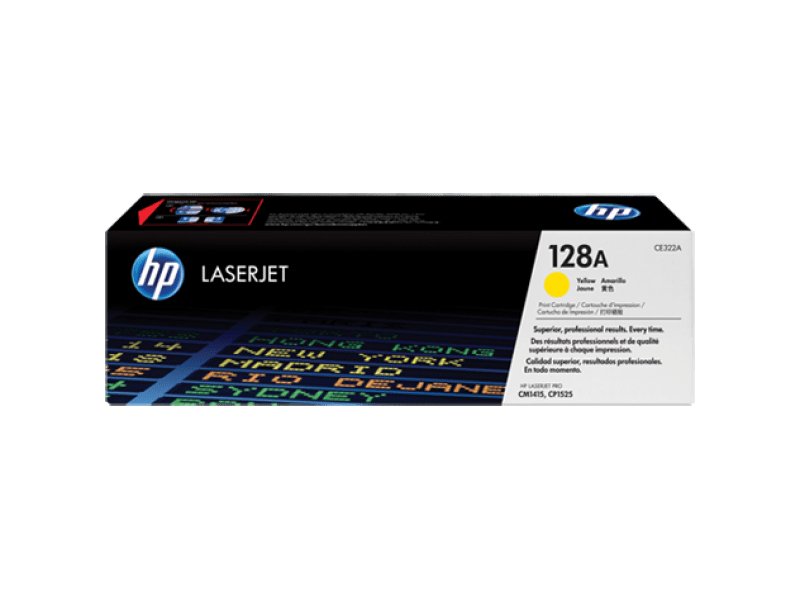 HP 128a sárga eredeti toner (CE322A)