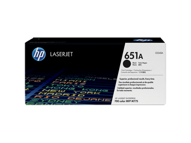 HP 651a fekete eredeti toner (CE340A)