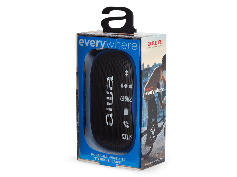 Aiwa BS-110BL Bluetooth hangszóró, kék