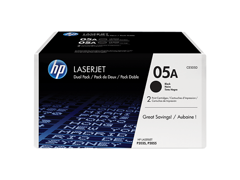 HP 05a fekete eredeti toner (CE505D)