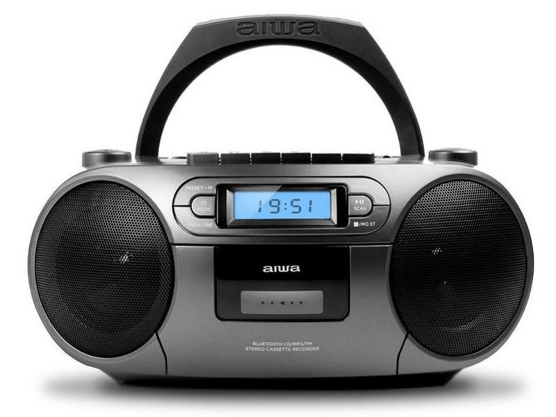 Aiwa BBTC-550MG prijenosni CD player, sivi