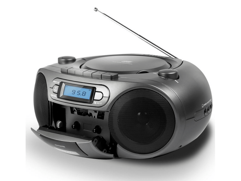 Aiwa BBTC-550MG prijenosni CD player, sivi