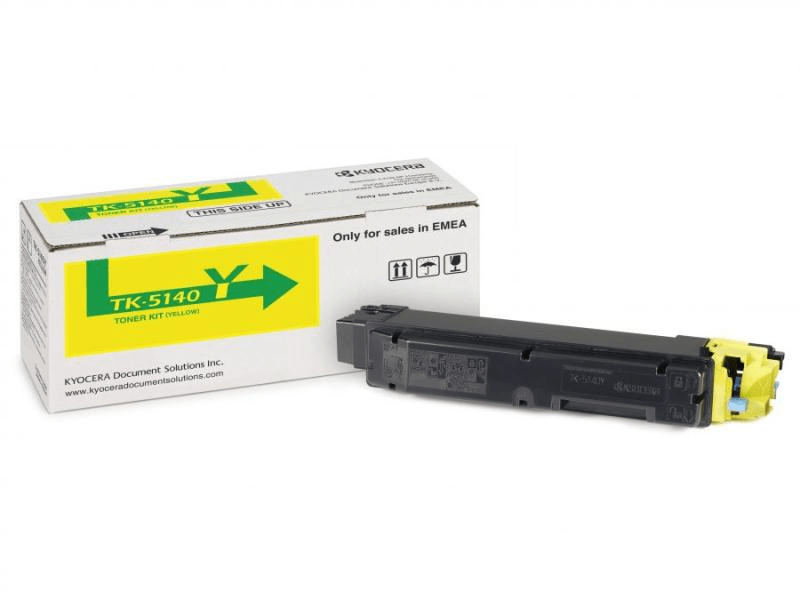 Kyocera TK-5140 1T02NRANL0 Lézernyomtató toner, sárga