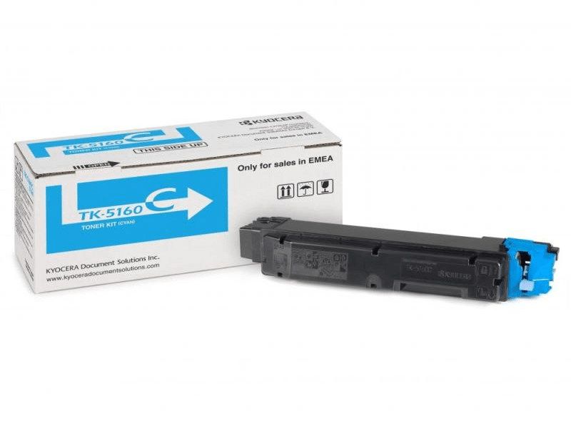 Kyocera TK-5160C 1T02NTCNL0 Lézernyomtató toner, ciánkék