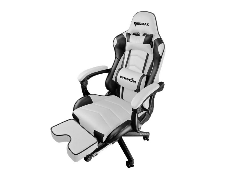 Raidmax Drakon DK709 Gamer szék, fehér